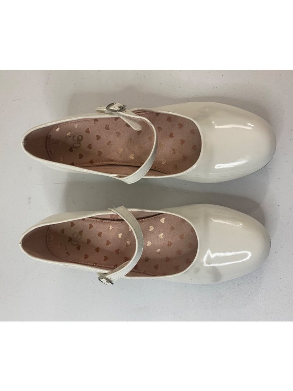 SO Claudie Girls' Mary Jane Heels, Size: 6, White - Picture 4 of 12